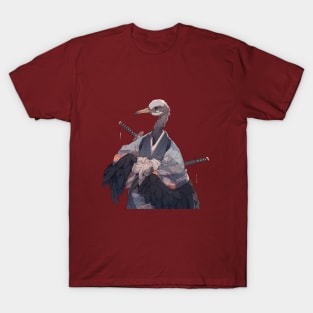 Ostrich Samurai T-Shirt